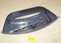 KLAMKA DRZWI KPL.CZARNA