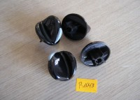 POKRĘTŁO KUCHNI AMICA CZARNE