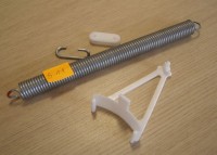 SPRĘŻYNA KPL DRZWI ZMYWARKI